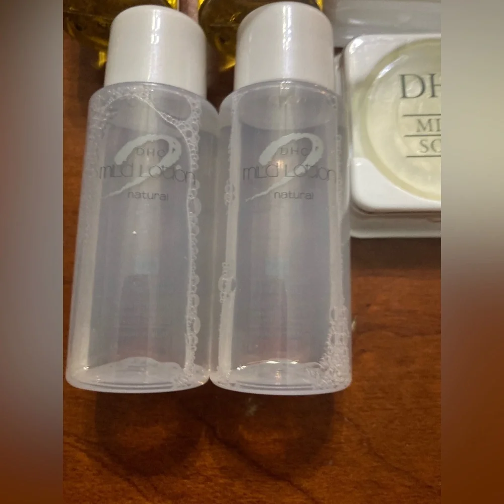 DHC Travel Skincare Set - Deep Cleansing Oil,Mild Soap,olive oil serum,& more